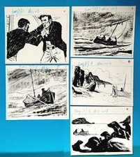 15 Mini Tavole Fumetto Originali Non Conosco Il Fumetto Ne L'autore