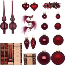 Addobbi natalizi vetro addobbi