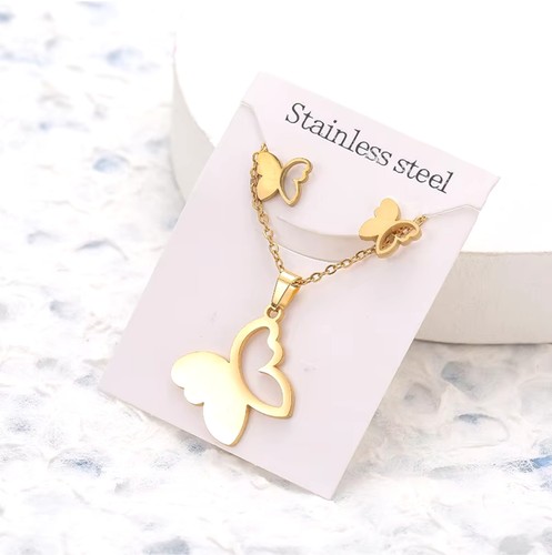 Set collana orecchini - e,