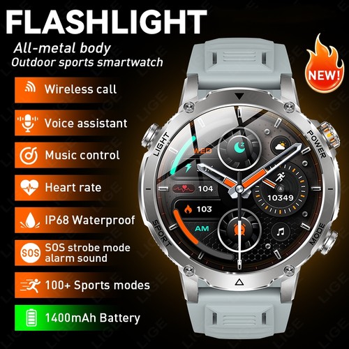 Smartwatch militare uomo - , con