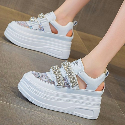 High heels fashion sneaker - heels,