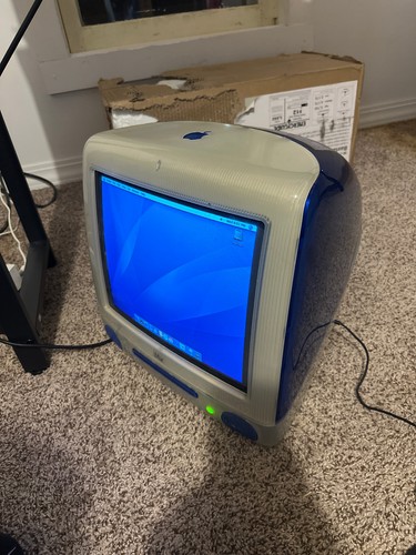 Vintage apple imac indigo - imac,