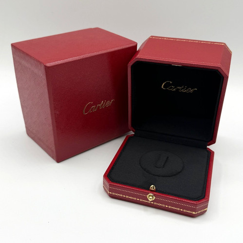 Cartier scatola anello ring
