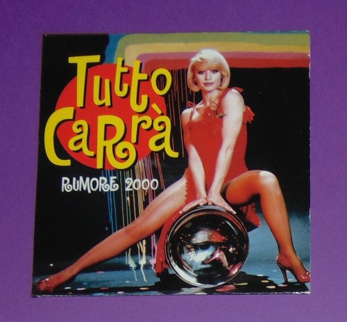 Raffaella carra rumore 2000 - raffaella, carra'.
