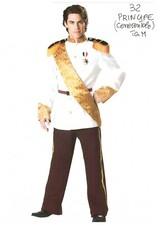 ABITO TEATRALE, COSTUME CARNEVALE, Principe di Cenerentola, TG.M UOMO