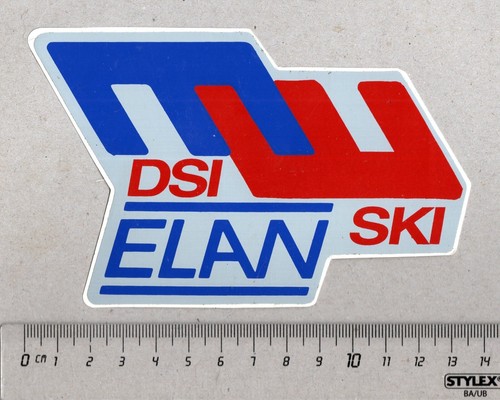 Adesivo sticker elan ski - adesivo/sticker,