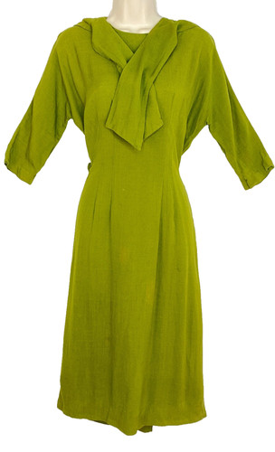 Abito vintage anni lino - abito, 50
