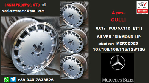Cerchi gulli pollici - 17,