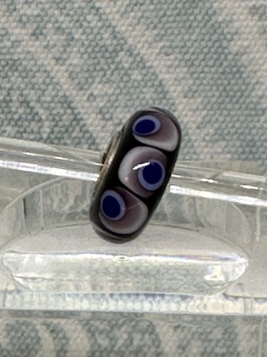 Autentico trollbeads ooak blu - trollbeads,