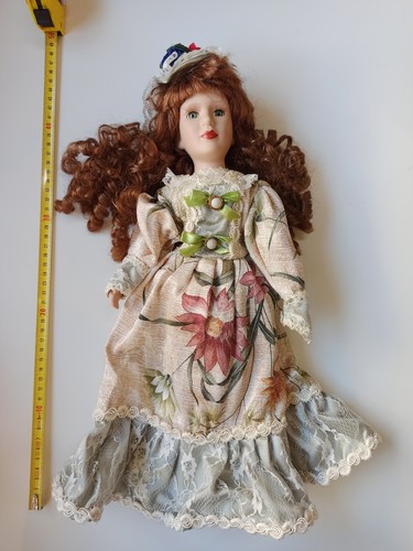 Bambola alta porcellana - bambola, cm