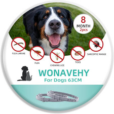 2 Pcs Collare Antiparassitario