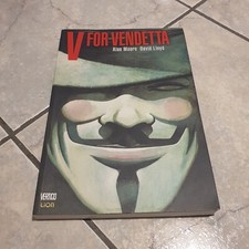 V FOR VENDETTA Alan Moore Vertigo Lion