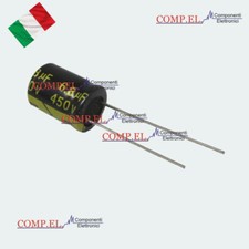 5 pezzi CONDENSATORI ELETTROLITICI 6,8uF 450V 105°c BASSA IMPEDENZA ESR 10x13mm