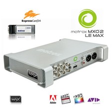 Matrox MXO2 LE Max I/O-Box con ExpressCard34 encoder veloce H.264 MP4 HD-SDI