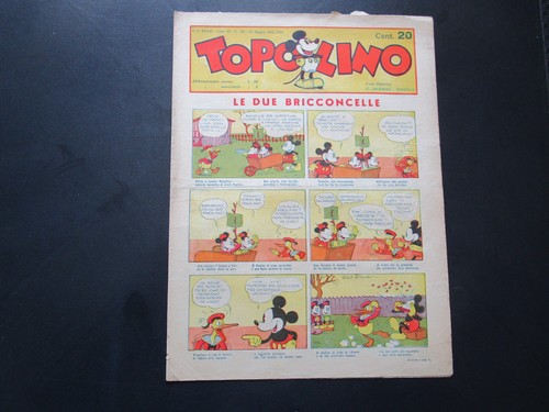Topolino giornale originale - topolino,