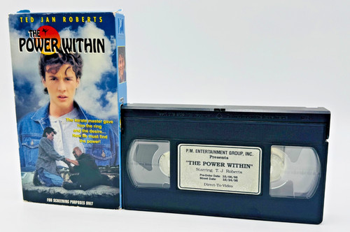 The power within vhs - power, screener