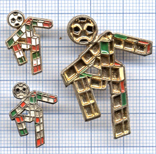 Lot pin mascotte - lot, de