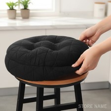 Cuscino Sgabello Bar Rotondo