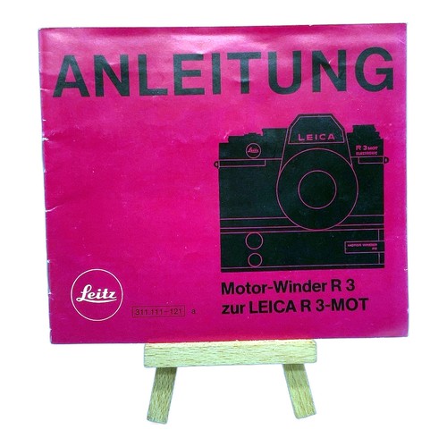 Leica motor winder per - winder, r3