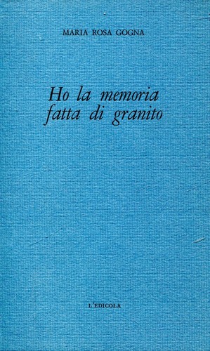 Maria rosa gogna - maria, ho