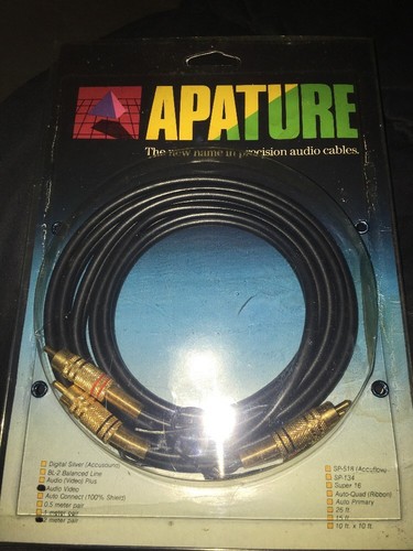 Cavo audio apature metri - audio,