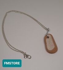 Collana Artigianale con Ciondolo Charm In Ceramica Di Mare - Sea Pottery Sicily 