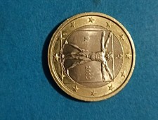 1 Euro Italy 2005 Uomo Vitruviano Ricercata Spl 