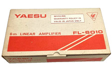 [NUOVO] Amplificatore lineare Yaesu FL-6010 con cavi e custodia dal GIAPPONE [Inutilizzato]