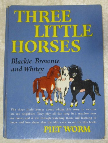 Three little horses piet - three, horses,