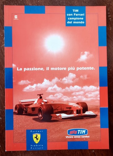 Ferrari tim cartolina - ,