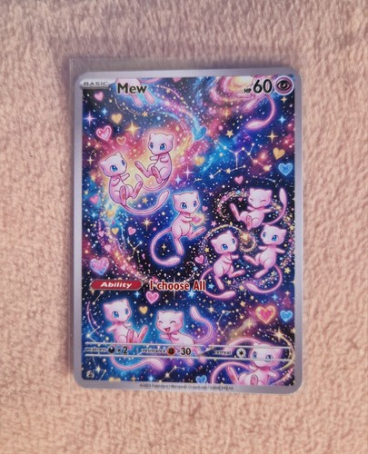 Mew custom card - mew,