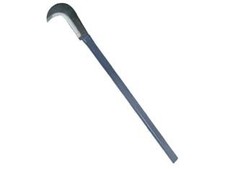 RONCOLA TIPO SARDEGNA MANICO FERRO  manico ferro cm.90  roncola cm.20