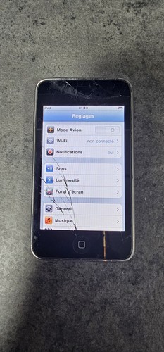 Apple ipod a1288 - 8go, fonction