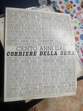 100 ANNI DEL CORRIERE DELLA SERA 1976 FIAT CAMPARI BRIONVEGA GRUNDIG TS1000 AGFA