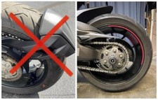 Carter paraschizzi catena DUCATI Multistrada 1200-1260 dal 2015-2020