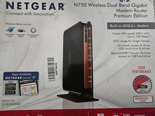 Netgear n750 dual band fi - n750,