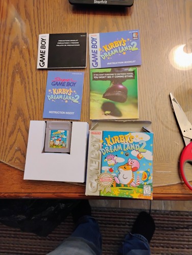 Kirby dream land - land, player's