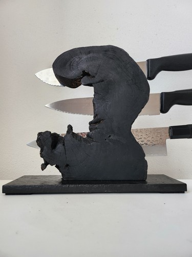 Ceppo portacoltelli radica - ceppo,