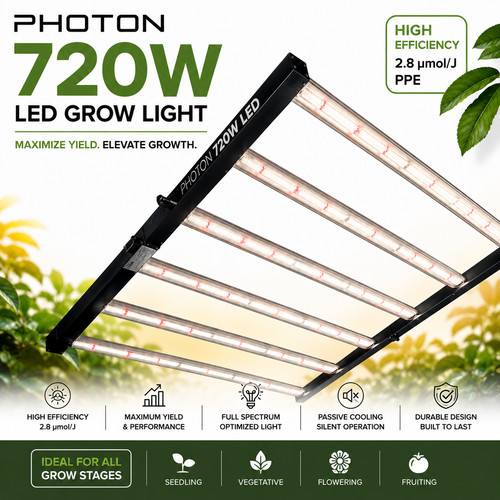 Photon 720w led luce - 720w, di