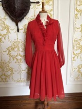 Bellissimo abito rosso vintage