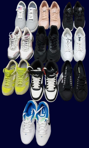 Stock set paia scarpe - 10,