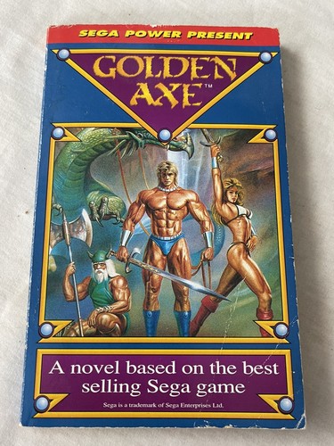 Golden axe novel book - book,