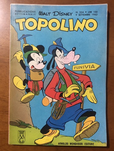 Topolino 354 bollino e - topolino,