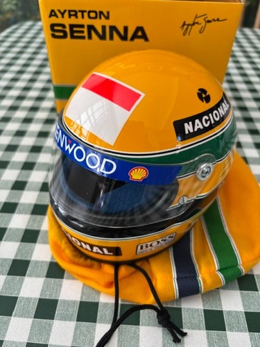 Casco ayrton senna 1993 scala - casco,