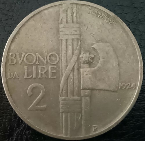 Moneta buono valore 2 lire - buono,