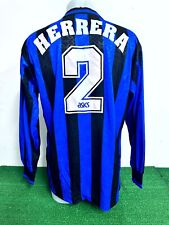 MAGLIA ATALANTA HERRERA URUGUAY MATCH WORN INDOSSATA SHIRT CAMISETA COA 95/96