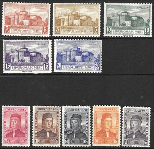Francobolli spagna 1930 air - francobolli,