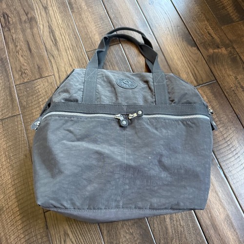 Borsa kipling art media grigia - art,