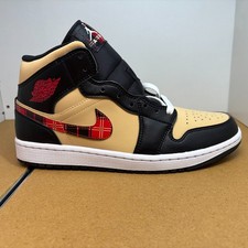 Jordan 1 Mid SE Tartan Swoosh