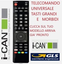 Telecomando universale can - universale, i-can